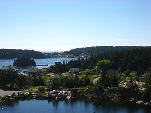 Overlooking Burnt Coat Harbor